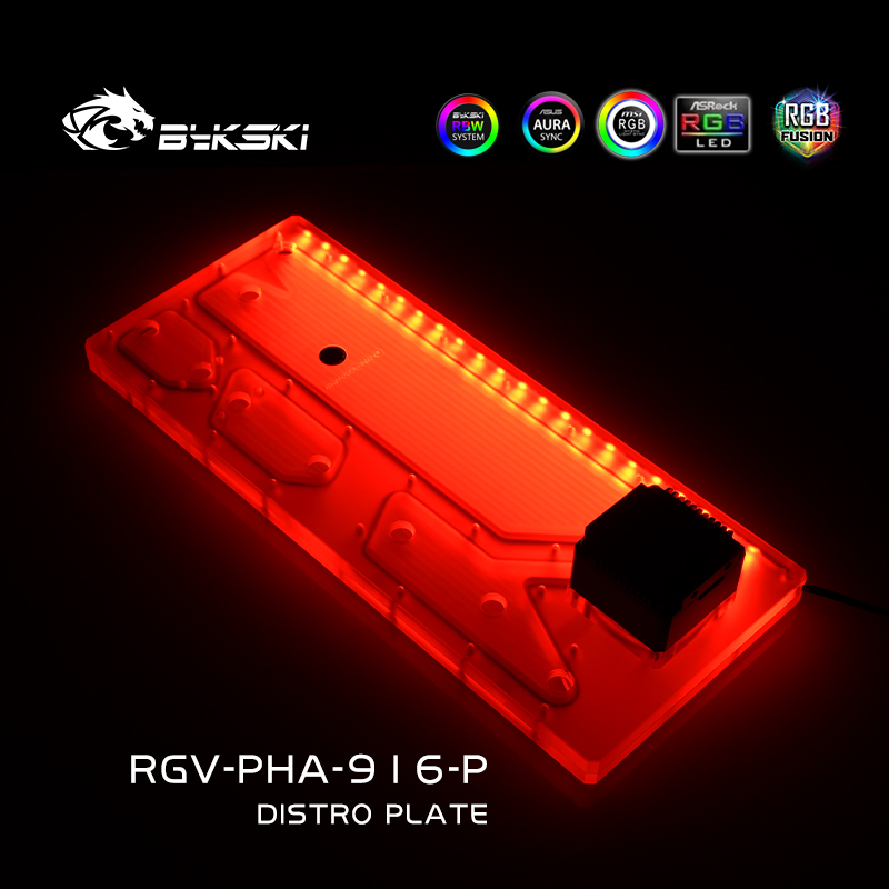 Bykski RGV-PHA-916-P アクリルディストロ - Distro Plate Ddc Pump Combo のレビューと価格