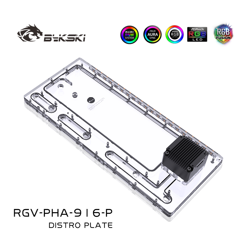 Bykski RGV-PHA-916-P アクリルディストロ - Distro Plate Ddc Pump Combo のレビューと価格